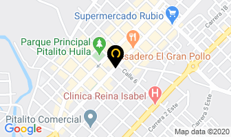 Mapa de Floristería Lluvia De Bendiciones en Pitalito
