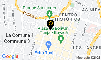Mapa de Floristeria Primavera en Tunja