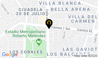 Mapa de Floristería Saigon en Barranquilla