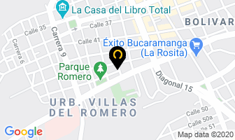 Mapa de Florsant en Bucaramanga