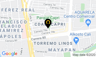 Mapa de Flower Swimwear en Cali