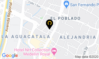Mapa de Fly Study Abroad en Medellín