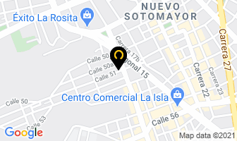 Mapa de F.m.p. Ltda. en Bucaramanga