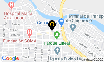 Mapa de Focoptica Zomac Sas en Chigorodó