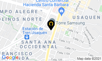 Mapa de Focus International en Bogotá D.C