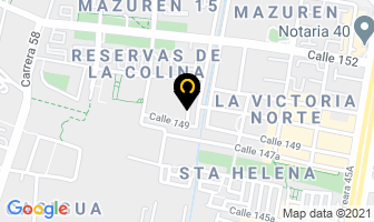 Mapa de Fodd Delivery Ltda en Bogotá D.C