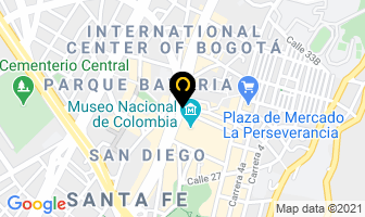 Mapa de Fogón Colombia en Bogotá D.C