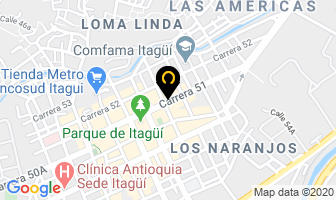 Mapa de Fonda Bitagüí en Itaguí