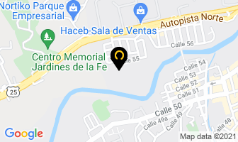 Mapa de Fonda Chanty en Medellín