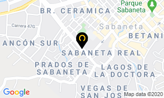 Mapa de Fonda El Granero en Sabaneta