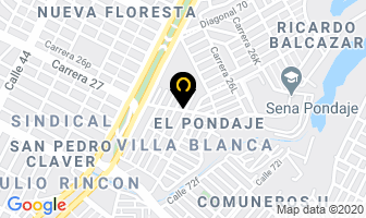 Mapa de Fonda Ganadera en Cali