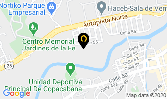Mapa de Fonda Tijuana en Medellín