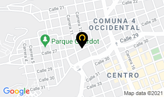 Mapa de Fonocel en Bucaramanga