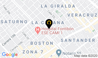 Mapa de Fonti-Velas en Bogotá D.C