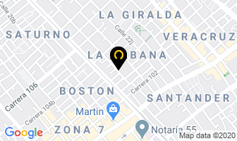 Mapa de .fonti - Velas. en Bogotá D.C