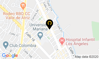 Mapa de Food Courts en Pasto