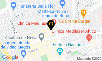 Mapa de Forero Niño Edgar Eduardo en Neiva