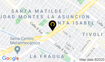 Mapa de Forja Antigua en Bogotá D.C
