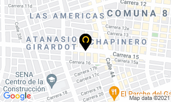 Mapa de Forma Exito en Cali