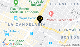 Mapa de Forma Light en Medellín