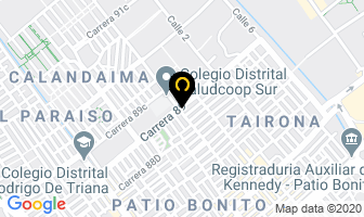 Mapa de Formaletas González en Bogotá D.C