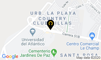 Mapa de Formaletas Y Equipos Ltda. en Barranquilla