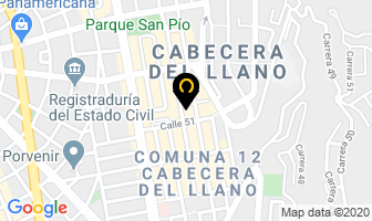 Mapa de Formas Intimas en Bucaramanga