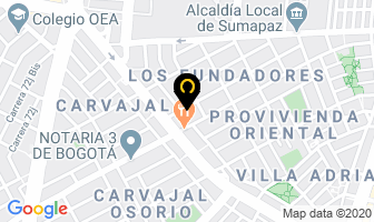 Mapa de Formas Plásticas Dallas S.a.s en Bogotá D.C