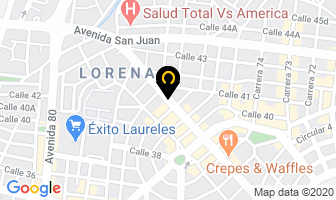 Mapa de Formax 8-cospevel en Medellín