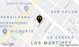 Mapa de Formialambre en Bogotá D.C
