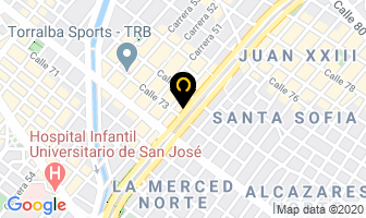 Mapa de Formifibras en Bogotá D.C