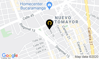 Mapa de Forplast en Bucaramanga