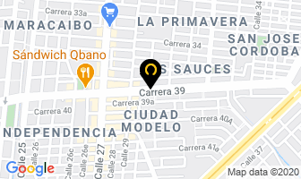 Mapa de Forromoto Shalom en Cali
