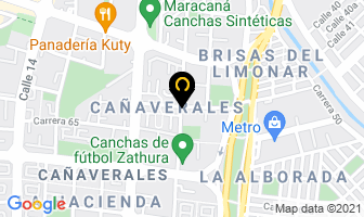 Mapa de Forros Burgos en Cali