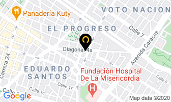 Mapa de Forros Giraldo en Bogotá D.C