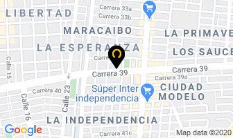 Mapa de Forros Milenium en Cali