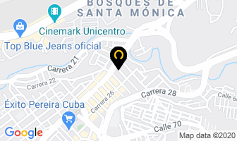 Mapa de Forros Sanchez Pereira en Pereira