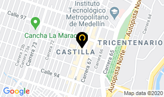 Mapa de Foto Beni en Medellín