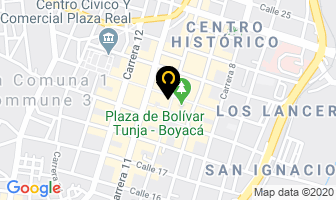 Mapa de Foto Colombia en Tunja