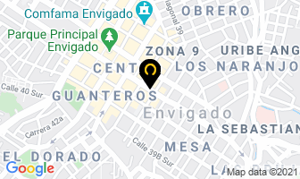 Mapa de Foto Colores en Medellín