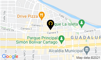 Mapa de Foto Del Oriente Ltda. en Cartago