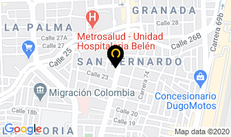 Mapa de Foto Diseño Digital en Medellín