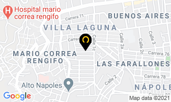 Mapa de Foto Elegante en Cali
