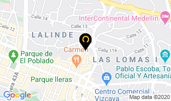 Mapa de Foto Serrano en Medellín