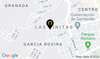 Mapa de Foto Studio Caceres en Bucaramanga
