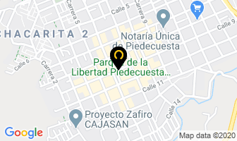 Mapa de Foto Vargas en Piedecuesta