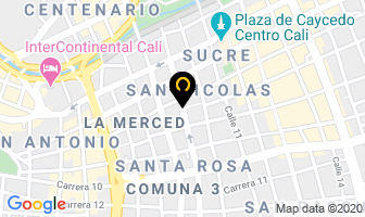 Mapa de Foto Visa Americana en Cali