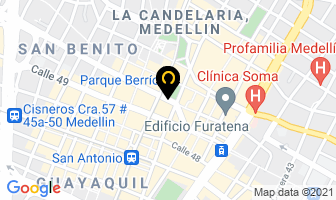 Mapa de Fotocolor Digital en Medellín