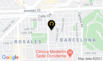 Mapa de Fotocopiadora B-21 en Medellín