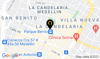 Mapa de Fotocopias Espicar en Medellín